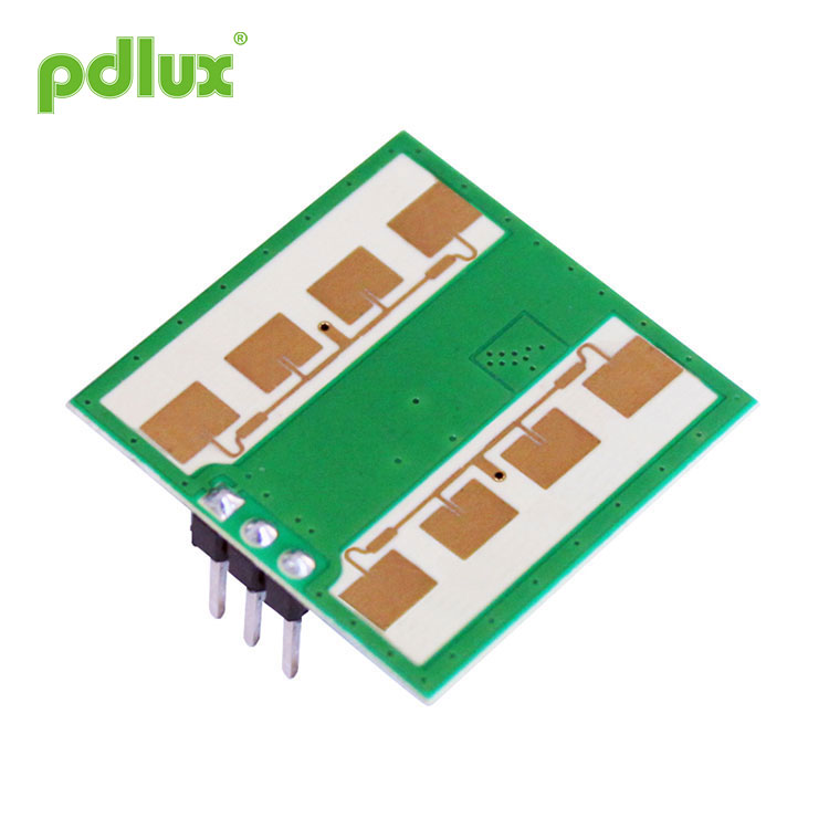 అధిక సున్నితత్వం Pdlux PD-V12H 24.125GHz హై-ఫ్రీక్వెన్సీ మైక్రోవేవ్ డాప్లర్ రాడార్ సెన్సార్ మాడ్యూల్