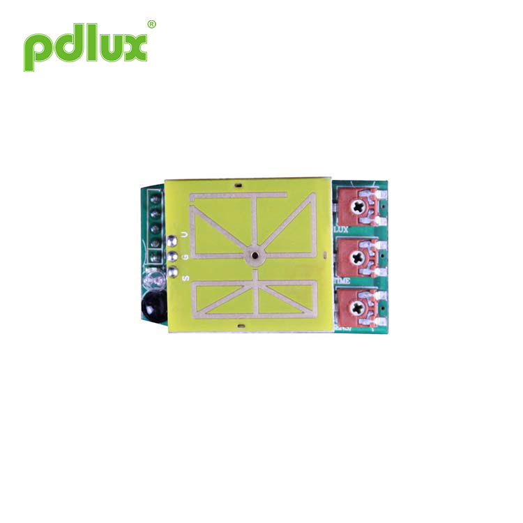 PDLUX PD-S16-V1 మైక్రోవేవ్ సెన్సార్ మాడ్యూల్ 5.8GHz మైక్రోవేవ్ సెన్సార్ + MCU + IR రిసీవర్